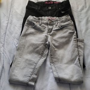 Bundle-2 Children Place Girl Super Skinny Jeans